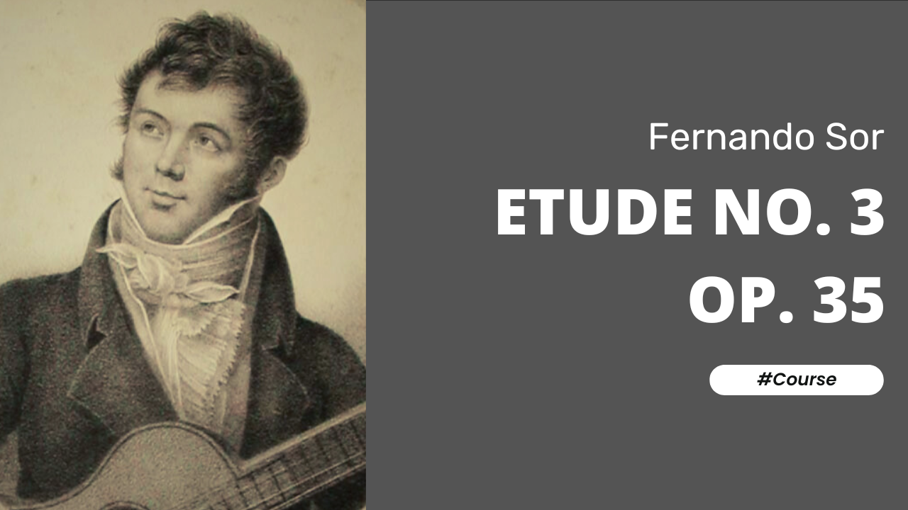 Etude No. 3, Op. 35 by Fernando Sor