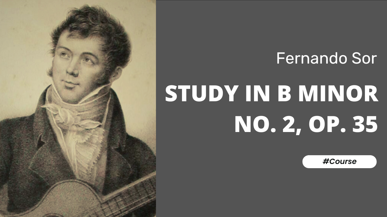 Study in B Minor No. 2, Op. 35 by Fernando Sor